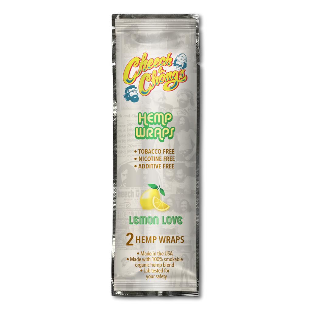 Lemon Love Hemp Wraps Rolling Paper Cheech & Chong's